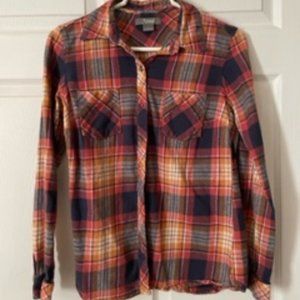 Button Down Plaid Shirt